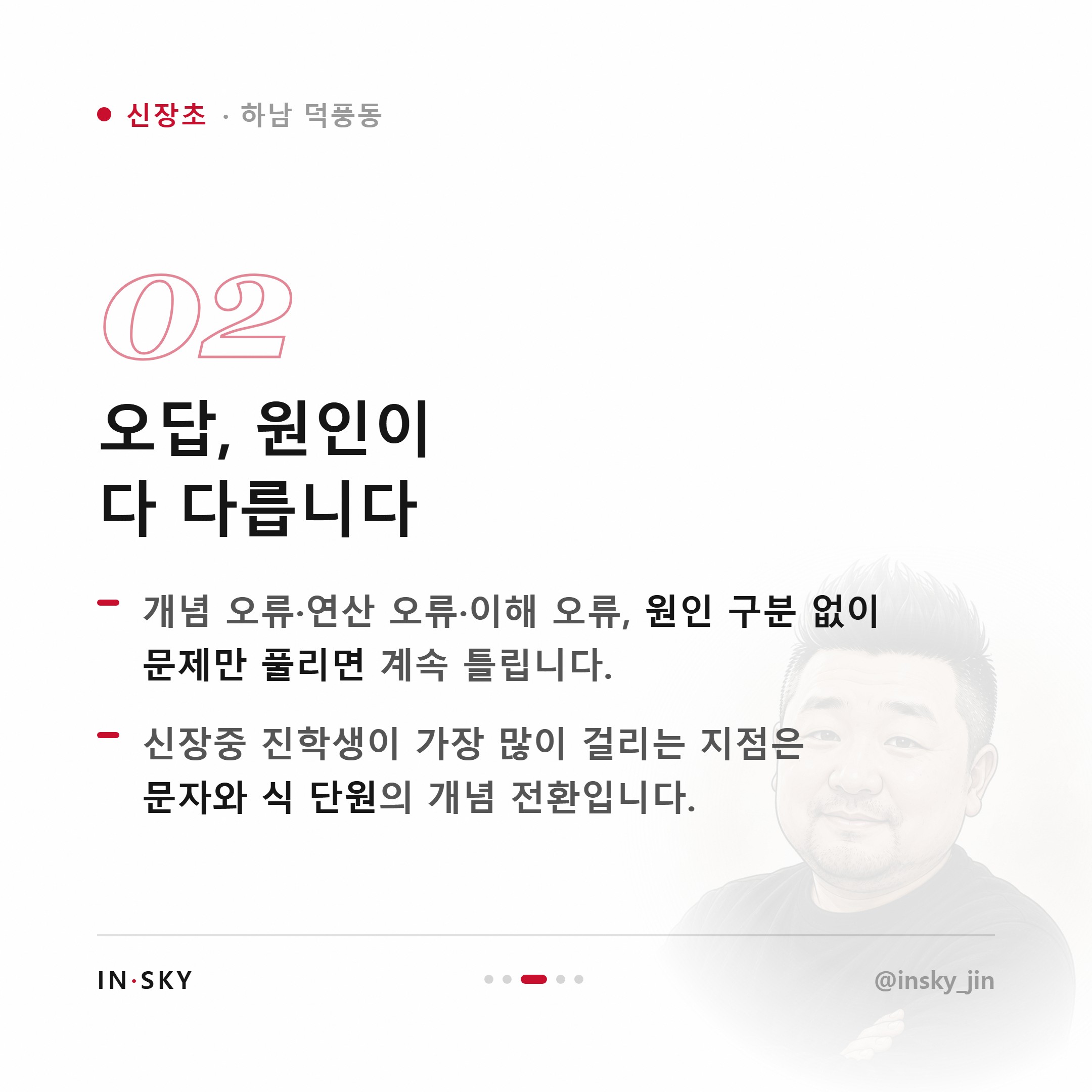 신장초 6학년 수학학원 선택 기준, 중학교 입학 전 확인할 5가지 — 핵심 요약 카드 3/5